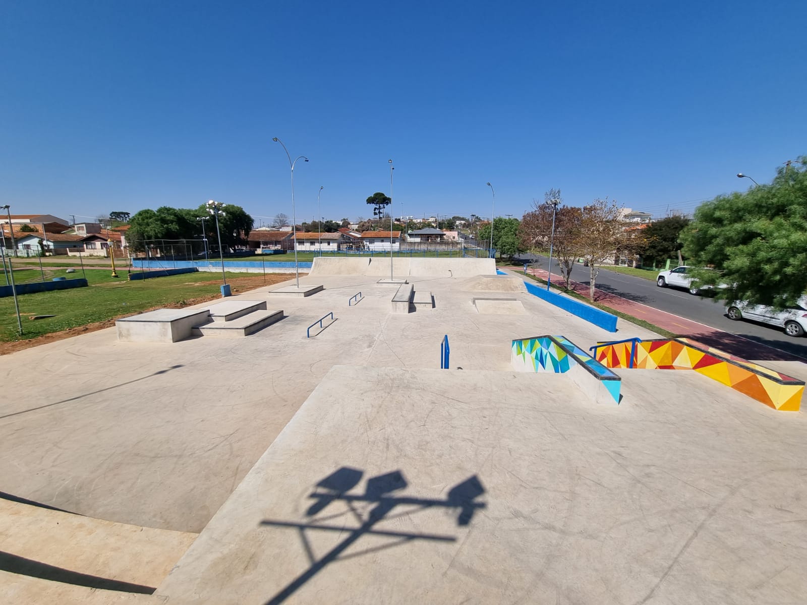 Com a presença da deputada Leandre, Irati inaugura pista de skate nesta sexta-feira