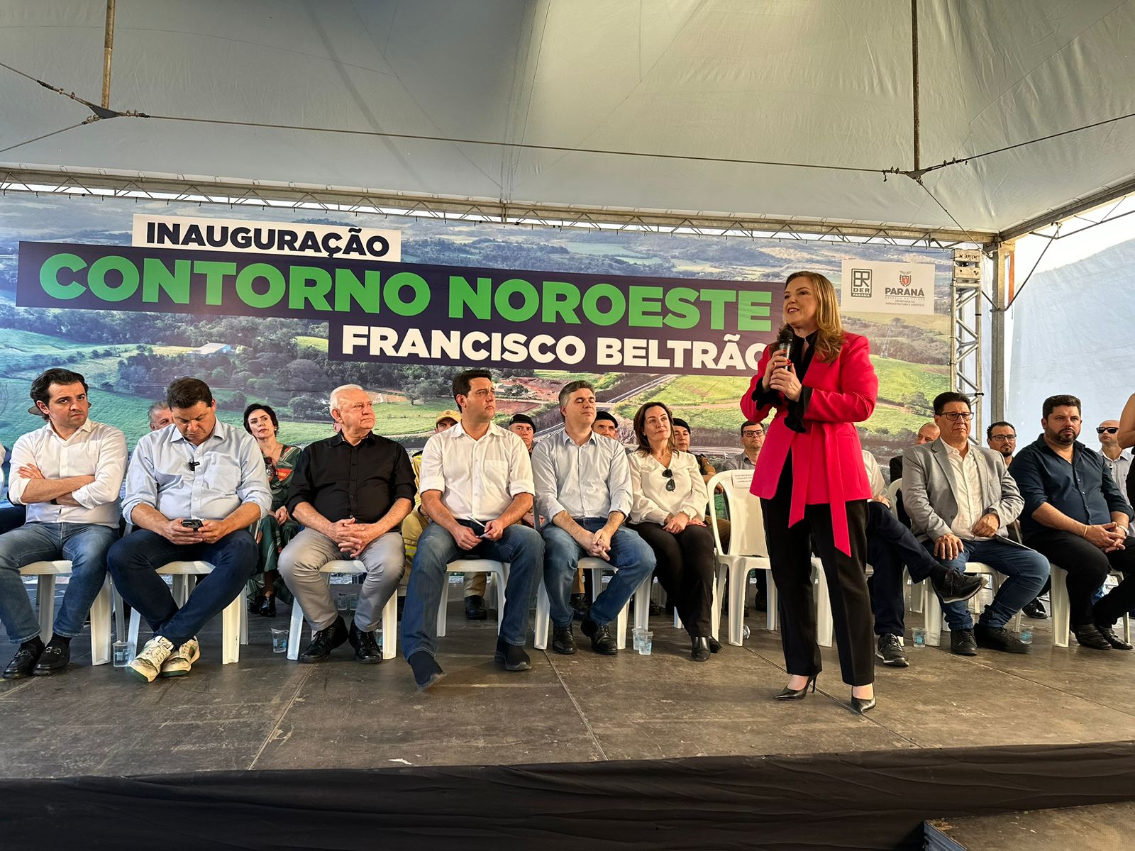 Governador anuncia a duplicação da PR-180 entre Marmeleiro e Francisco Beltrão